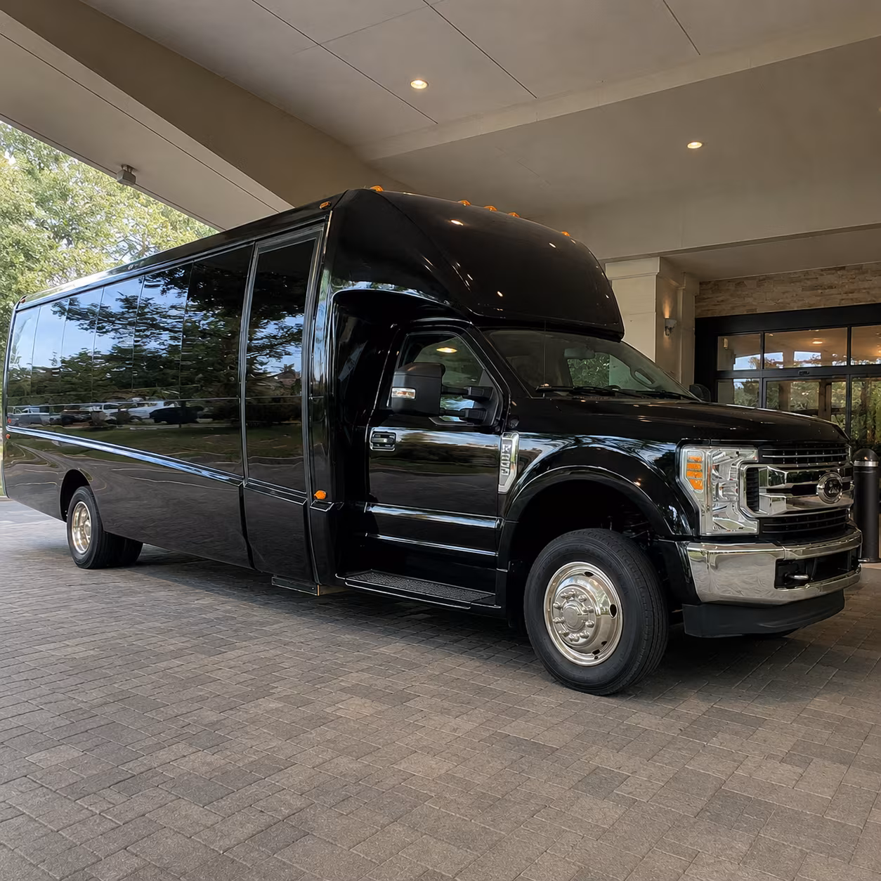 garland short and long term charter bus services for garland businesses