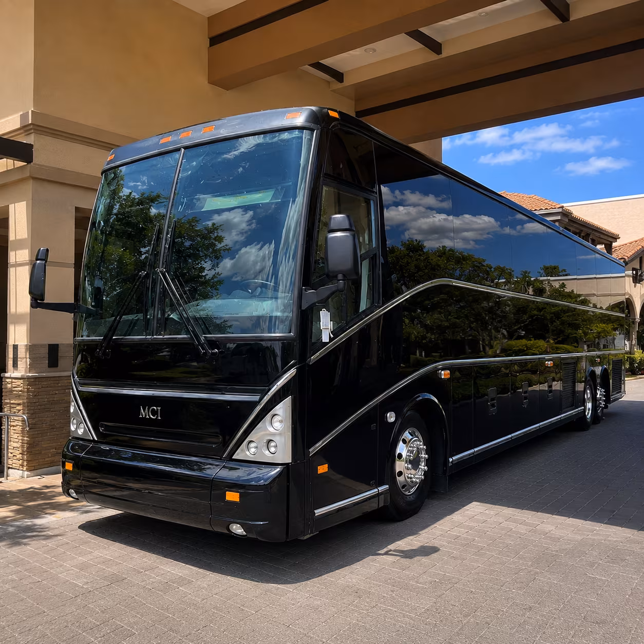 grand prairie spacious charter bus rentals for grand prairie wedding groups