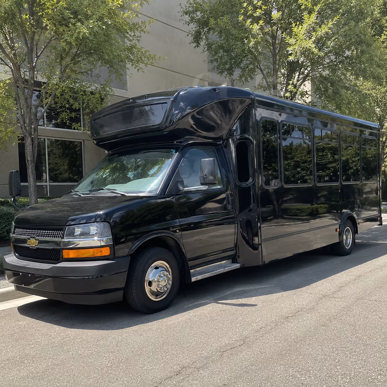 mansfield party bus booking step 1