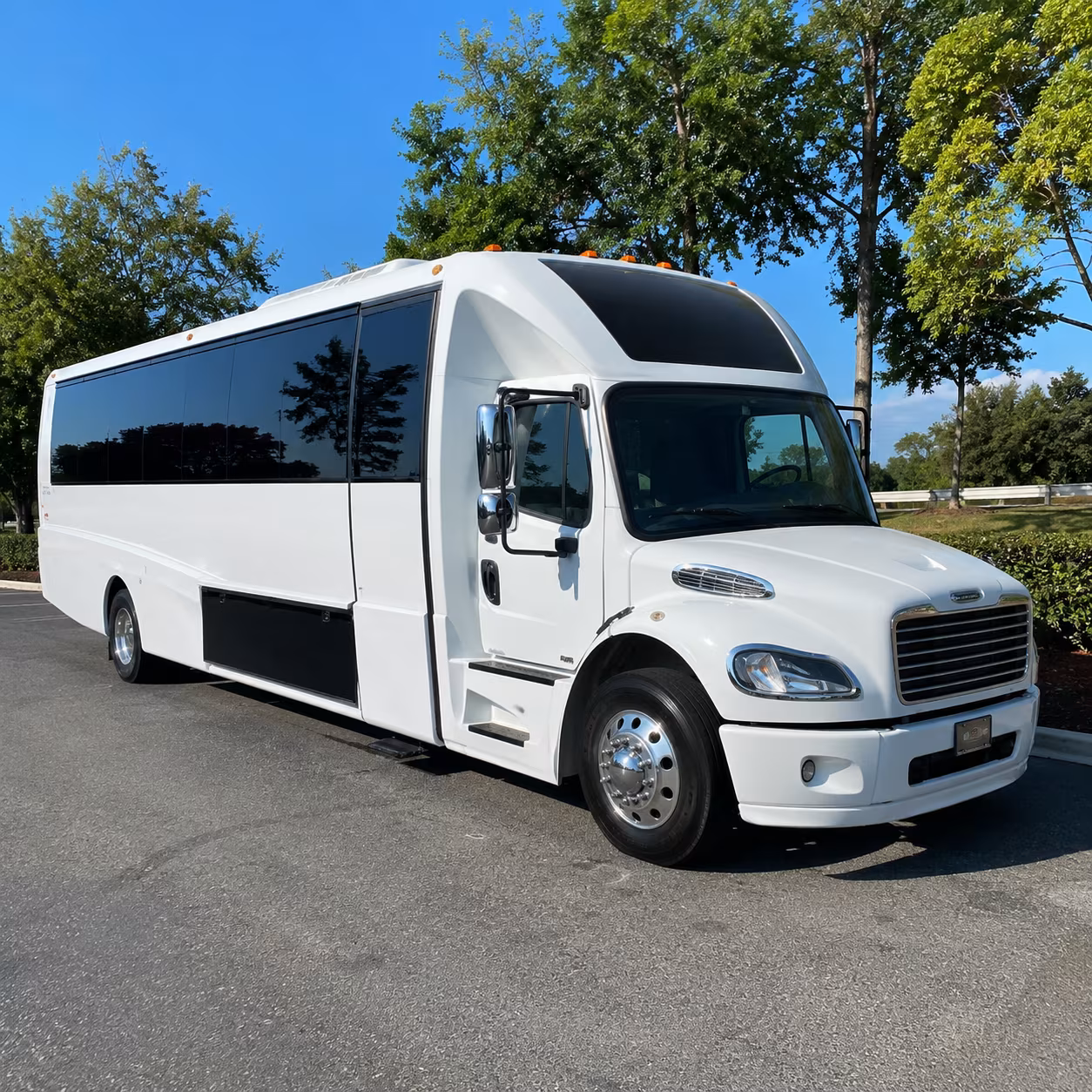 mansfield sporting event party bus rental