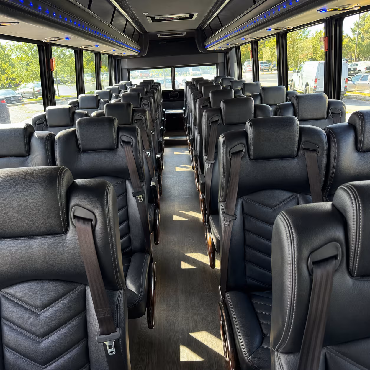 mckinney government military charter bus rentals
