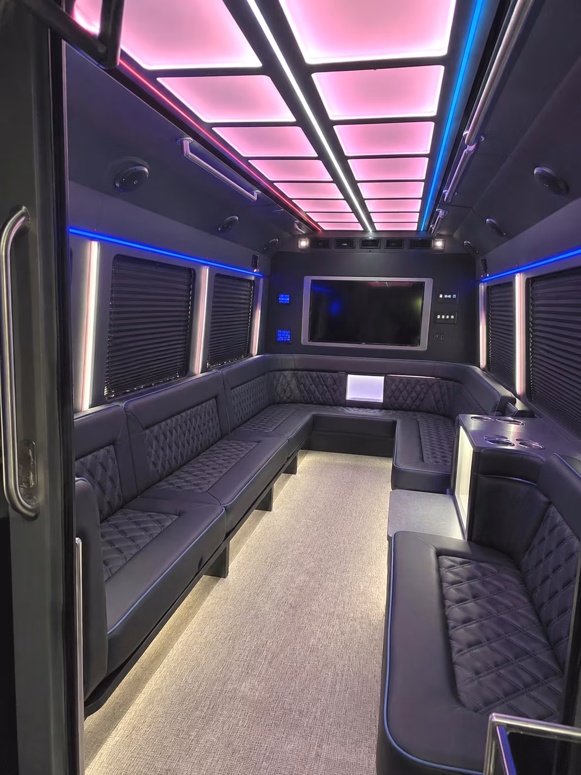party buses for mansfield high school prom night