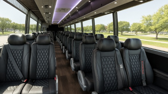 mansfield 30 passenger minibus rental