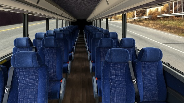 mansfield 35 passenger minibus rental