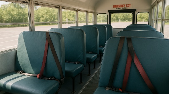mansfield school bus rental inside